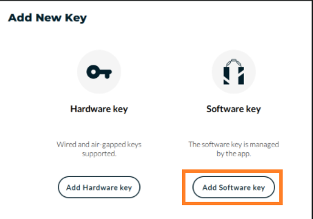 Add Software Key (Screenshot)